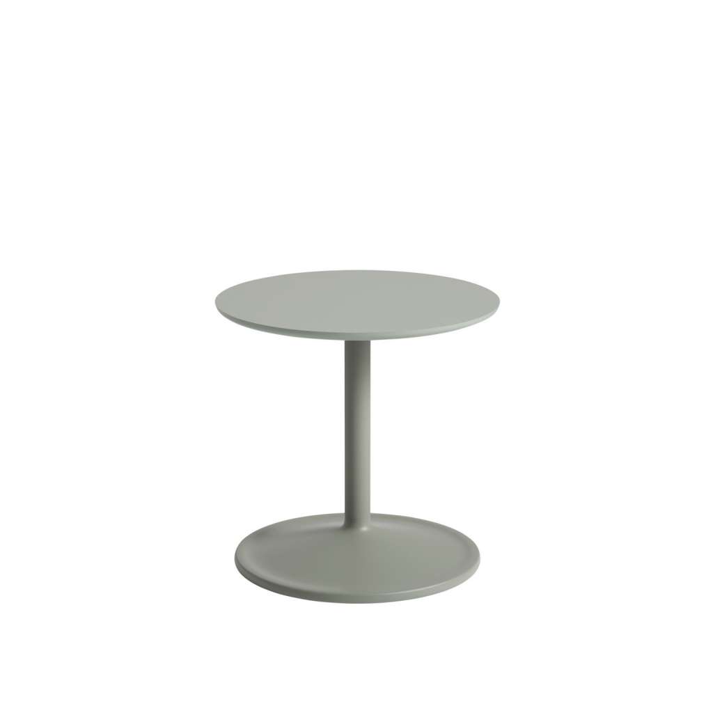 Muuto - Soft Side Tisch - dusty Green - Ø41