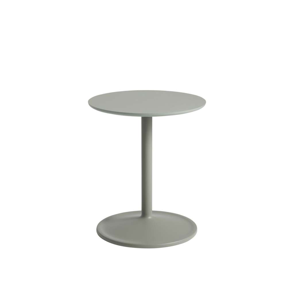 Muuto - Soft Side Tisch - dusty Green - Ø41