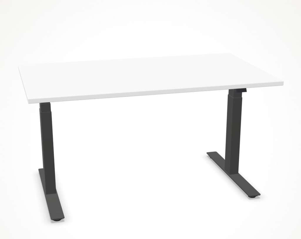 König + Neurath - Active.T Schreibtisch - reinweiß - 140 x 80 x 64 - 130