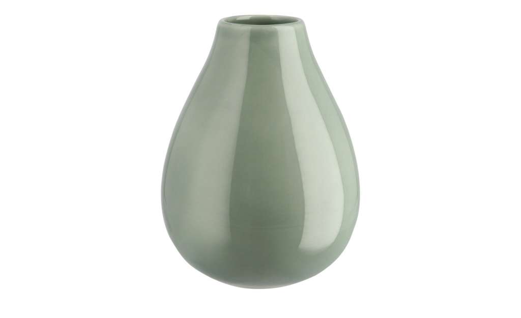 Vase ¦ grün ¦ KeramikØ: 14 Dekoration > Vasen - Höffner