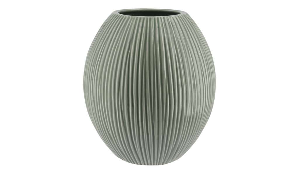 Vase ¦ grün ¦ KeramikØ: 20 Dekoration > Vasen - Höffner