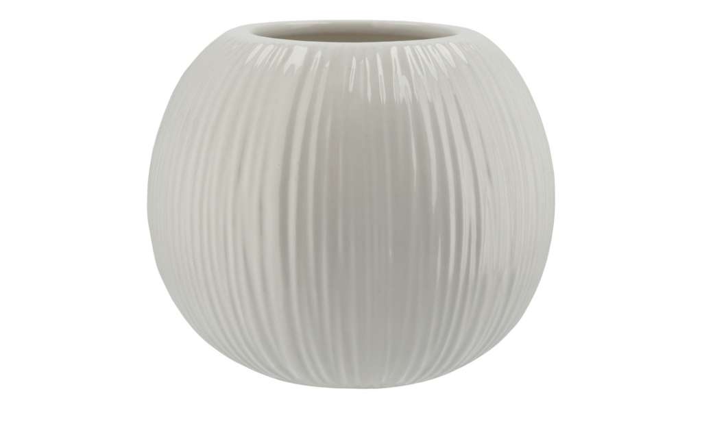 Vase ¦ weiß ¦ KeramikØ: 15 Dekoration > Vasen - Höffner