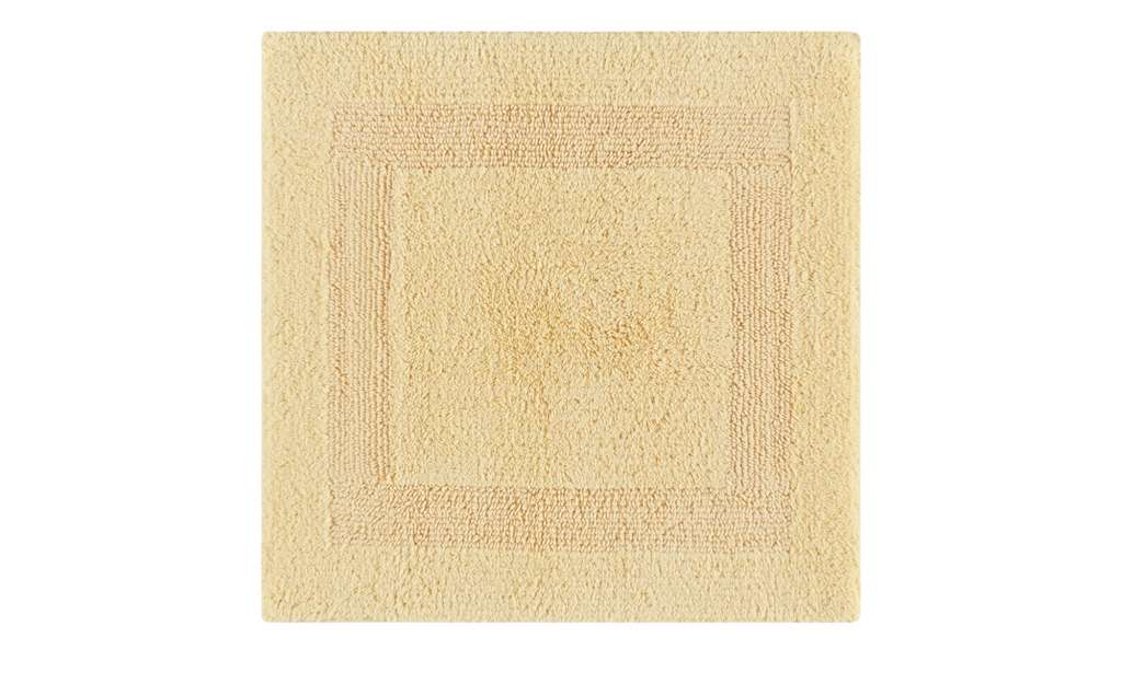 CaWö Badteppich  BT 1000 ¦ gelb ¦ 100% Baumwolle Badtextilien und Zubehör > Badematten & Badvorleger - Höffner