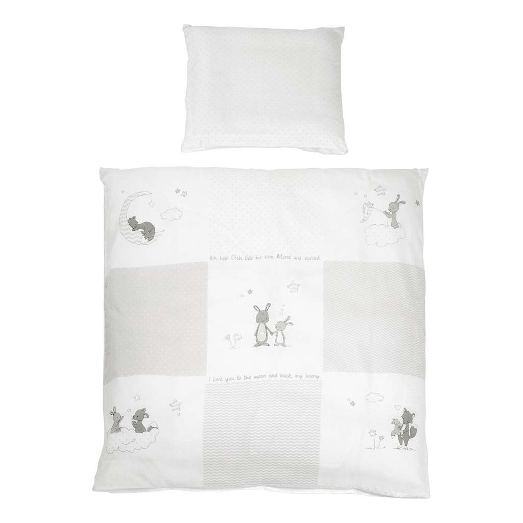 home24 Wiegenset Fox & Bunny (2-teilig)