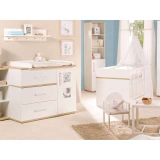home24 Babyzimmer-Set Pia II (2-teilig)