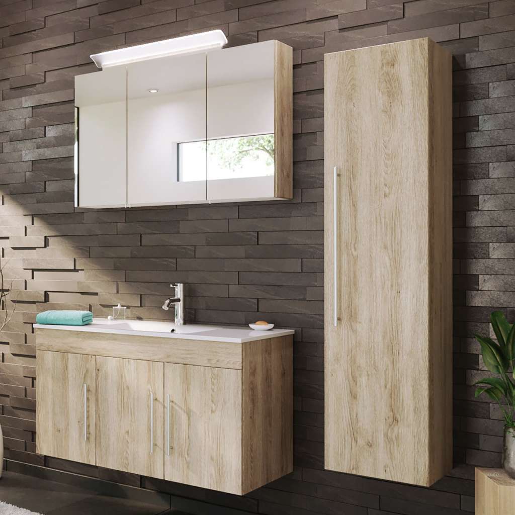 home24 Badezimmerset Teramo I (3-teilig)