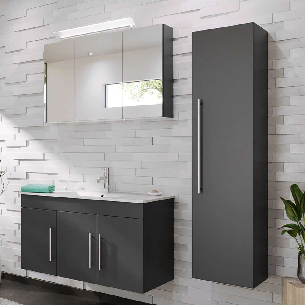 home24 Badezimmerset Teramo I (3-teilig)