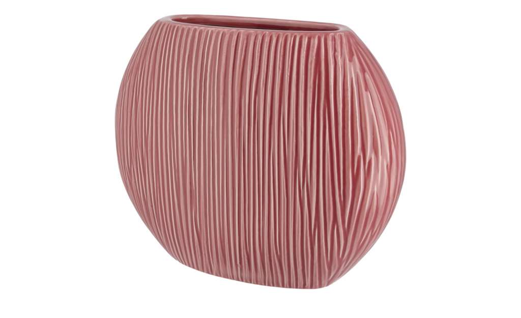 Vase ¦ rosa/pink ¦ Keramik Dekoration > Vasen - Höffner