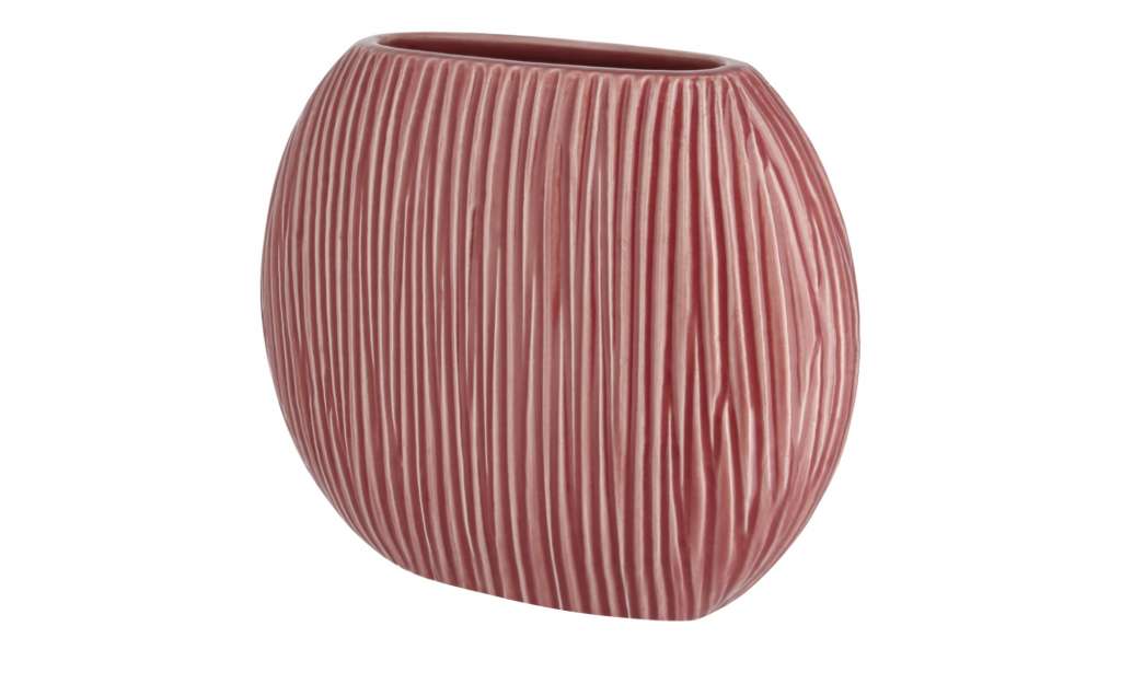 Vase ¦ rosa/pink ¦ Keramik Dekoration > Vasen - Höffner