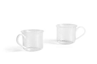 HAY - Borosilicate Glasbecher 2er Set - white