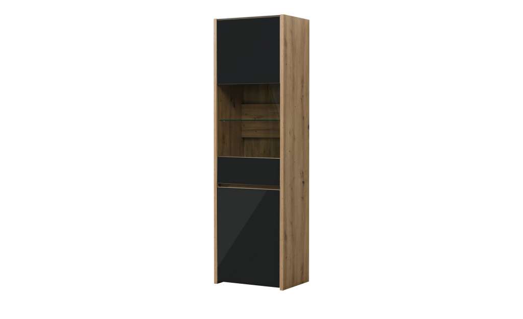 Vitrine  Vetros ¦ schwarz Kommoden & Sideboards > Vitrinen - Höffner