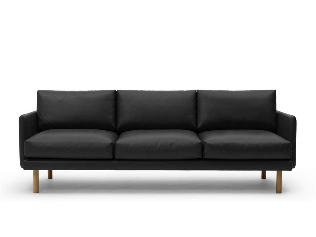 bruunmunch - Emo 3-Sitzer Sofa - Dakar 0842 - schwarz