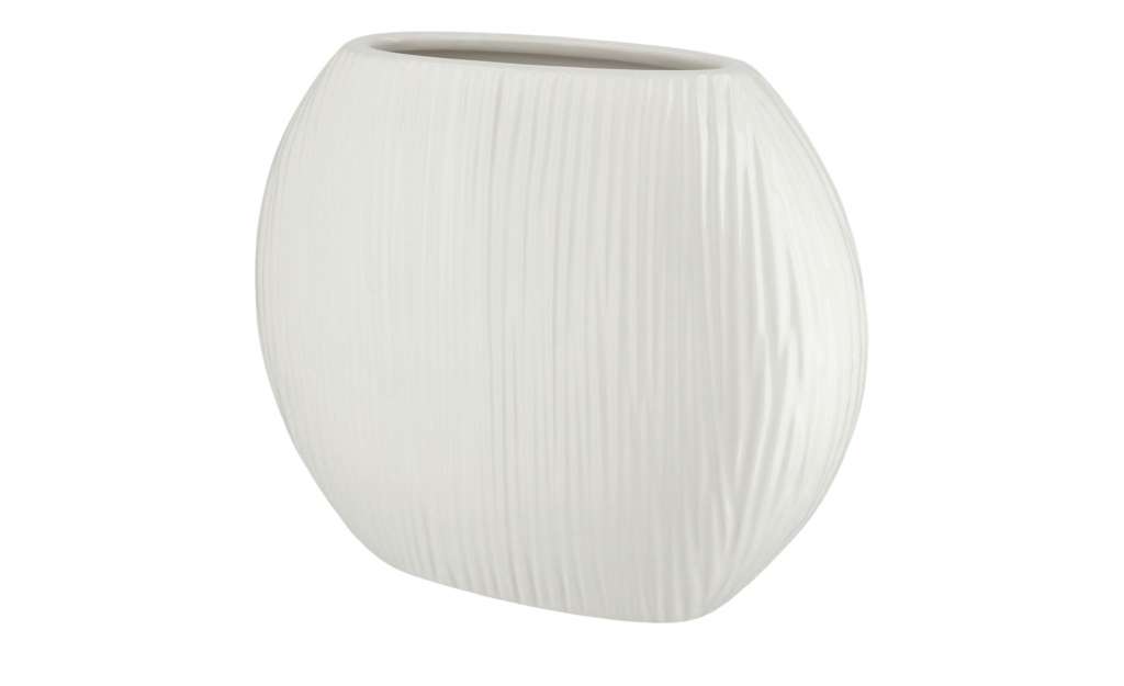 Vase ¦ weiß ¦ Keramik Dekoration > Vasen - Höffner