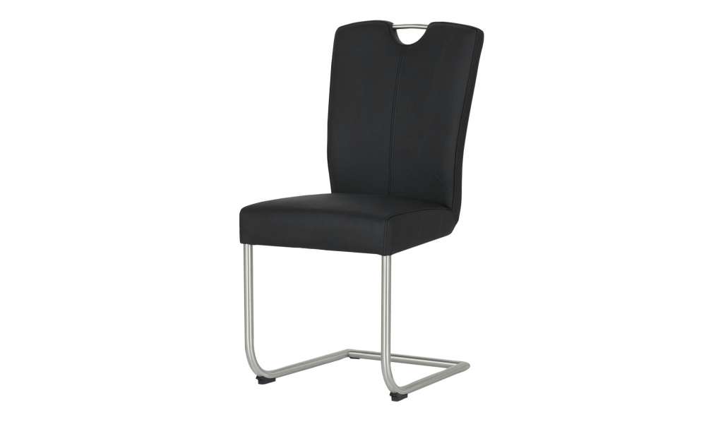 uno Freischwinger  Sammy ¦ schwarz Stühle > Freischwinger - Höffner