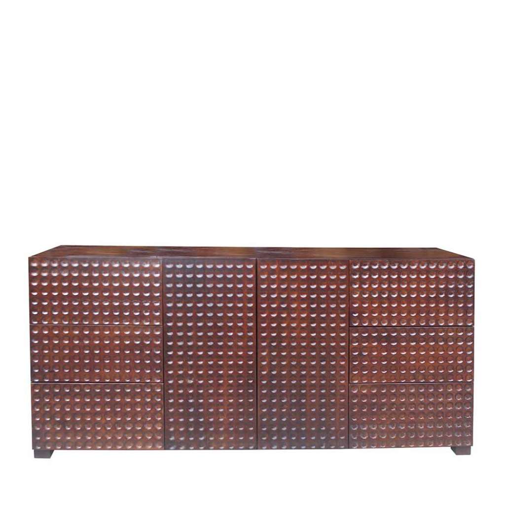 Sideboard aus Mangobaum Massivholz 180 cm breit