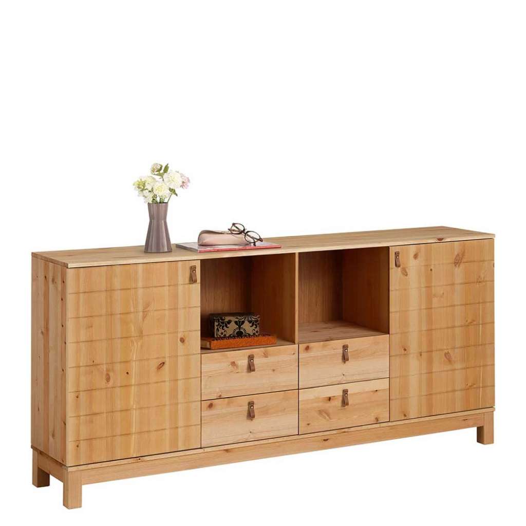 Wohnzimmerkommode aus Kiefer Massivholz 180 cm breit