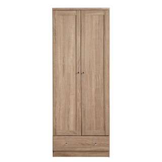 Dielenkleiderschrank in Sonoma Eiche 75 cm breit