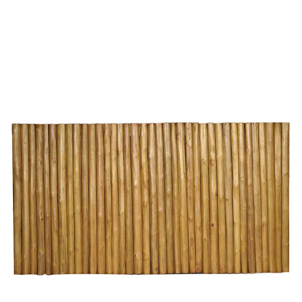 Design Kopfteil aus Teak Massivholz 220 cm breit