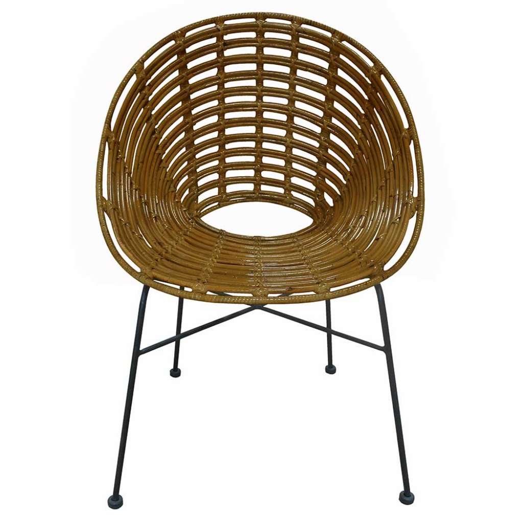 Flechtstühle aus Rattan 45 cm Sitzhöhe
