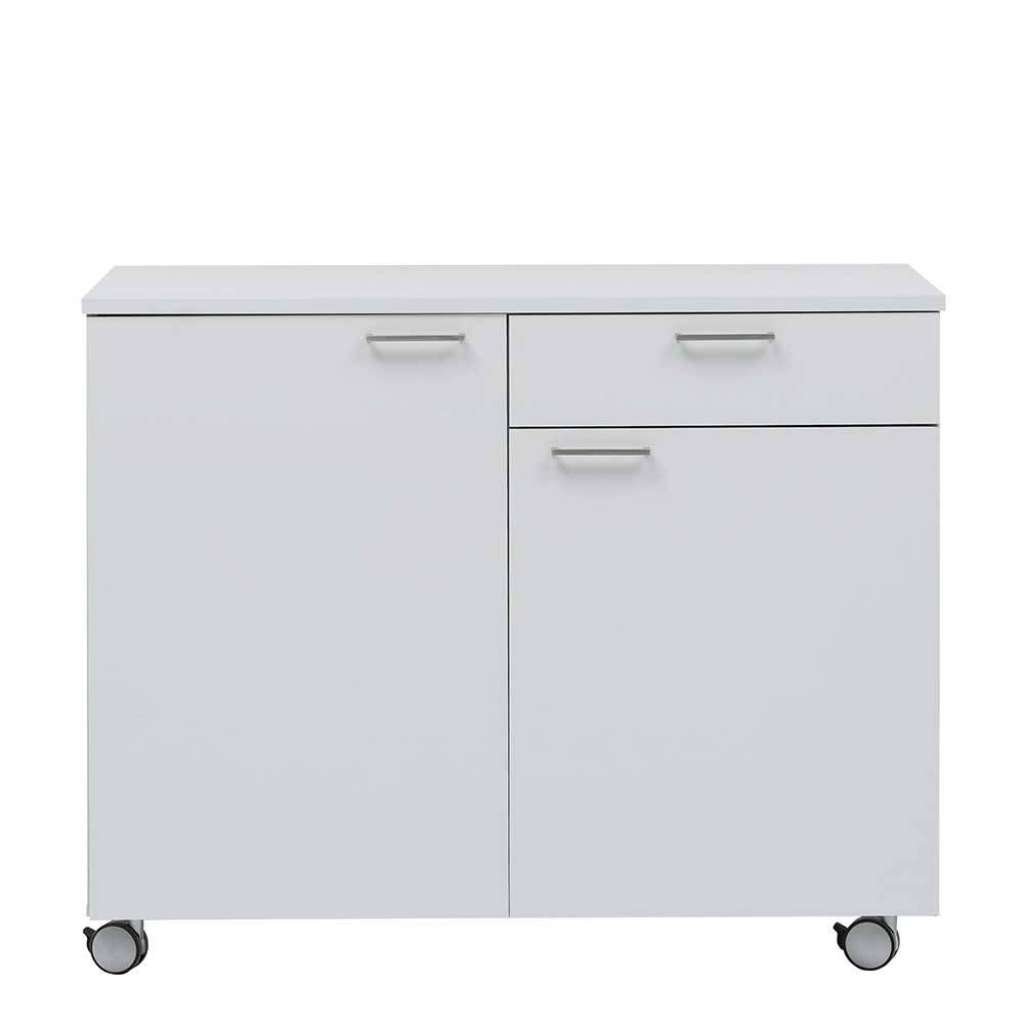 Kuechenunterschrank in Lichtgrau 120 cm breit