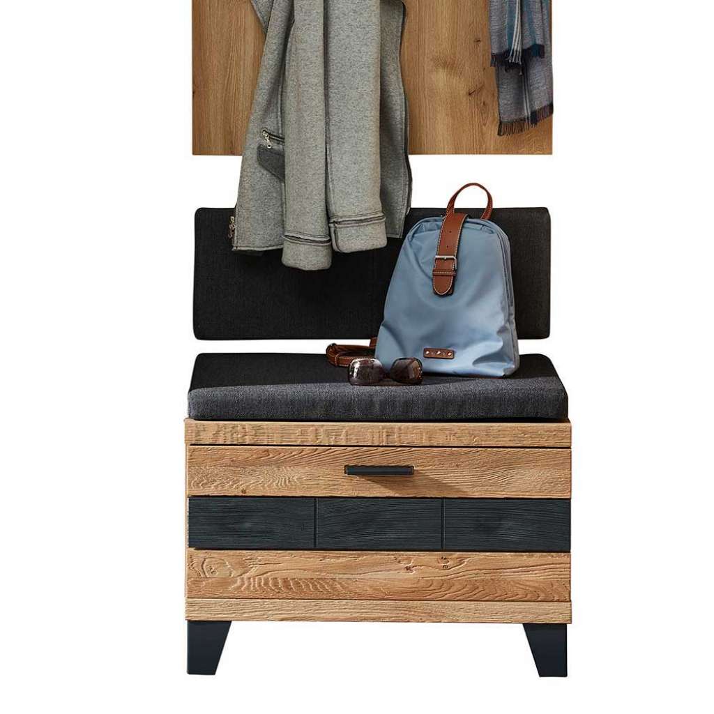 Schuhbank in Wildeiche teilmassiv Klappe