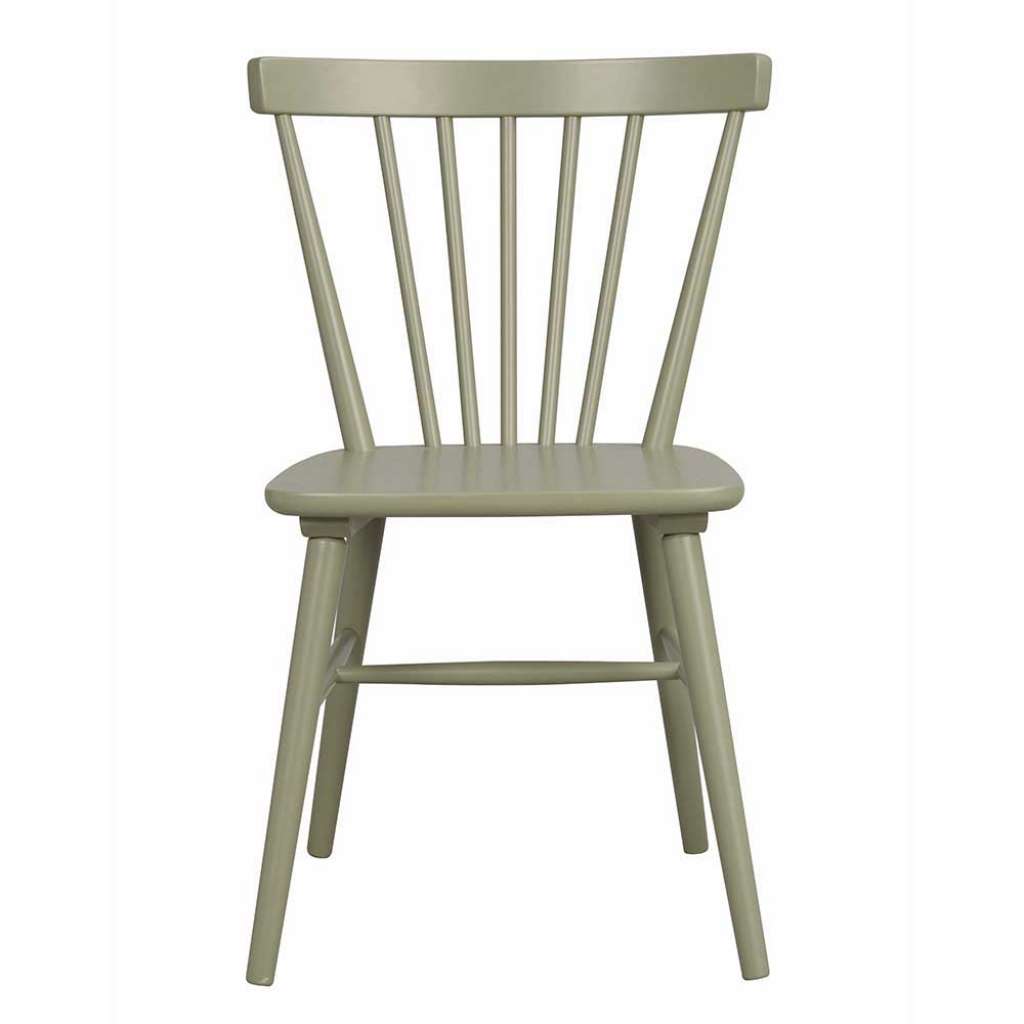 Holzstühle in Graugrün Skandi Design (2er Set)