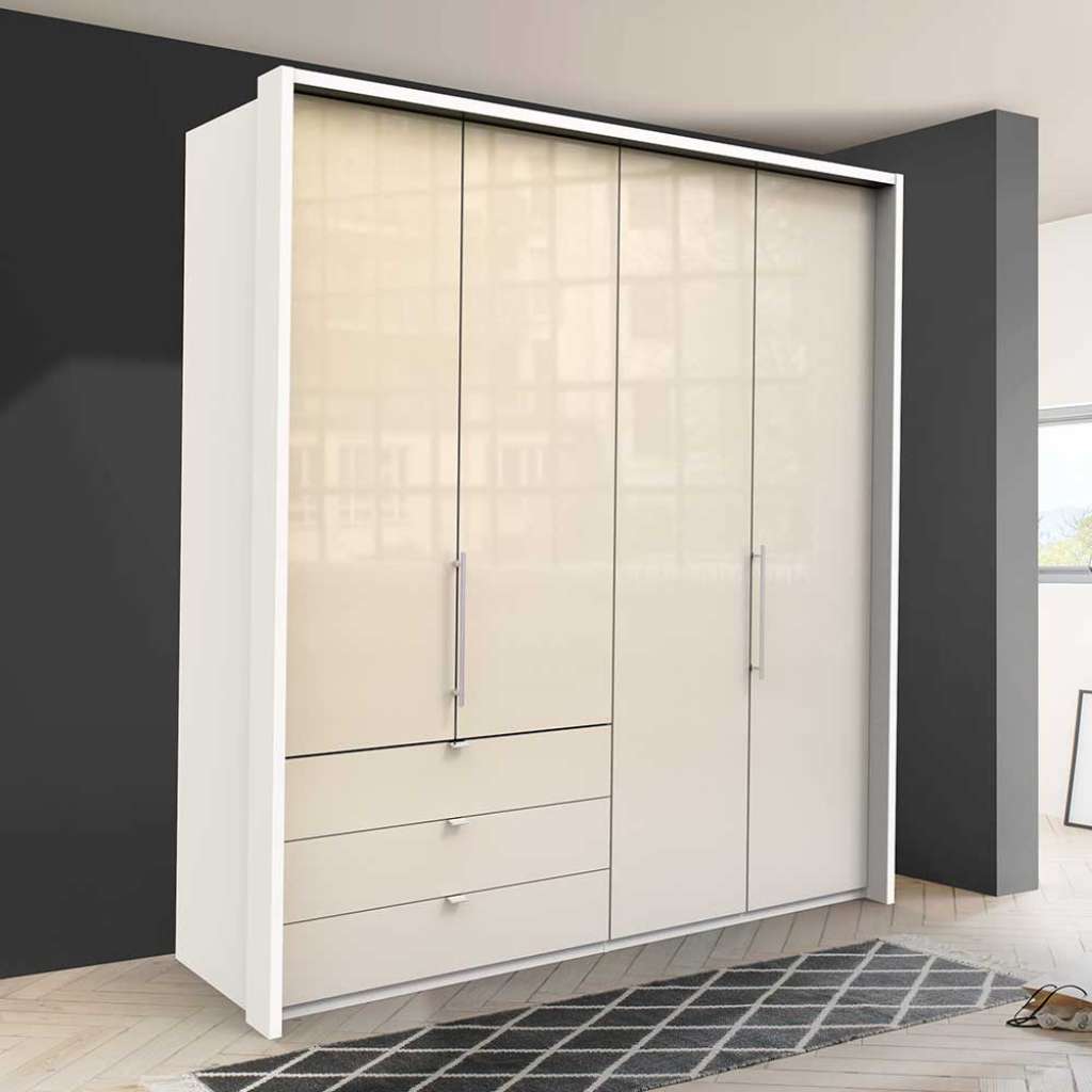 Schlafzimmerschrank mit drei Schubladen Soft Close Funktion