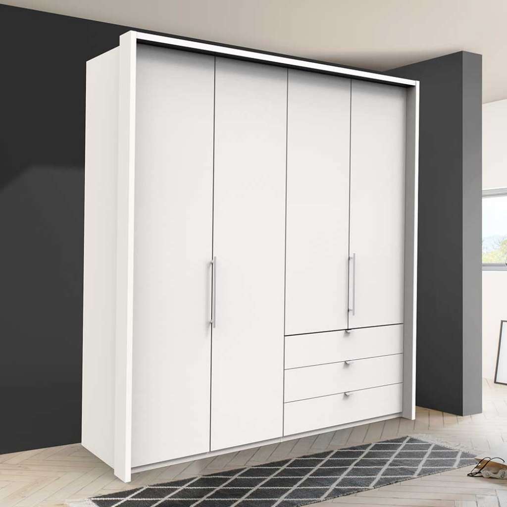 Schlafzimmerkleiderschrank 58 cm tief foliert