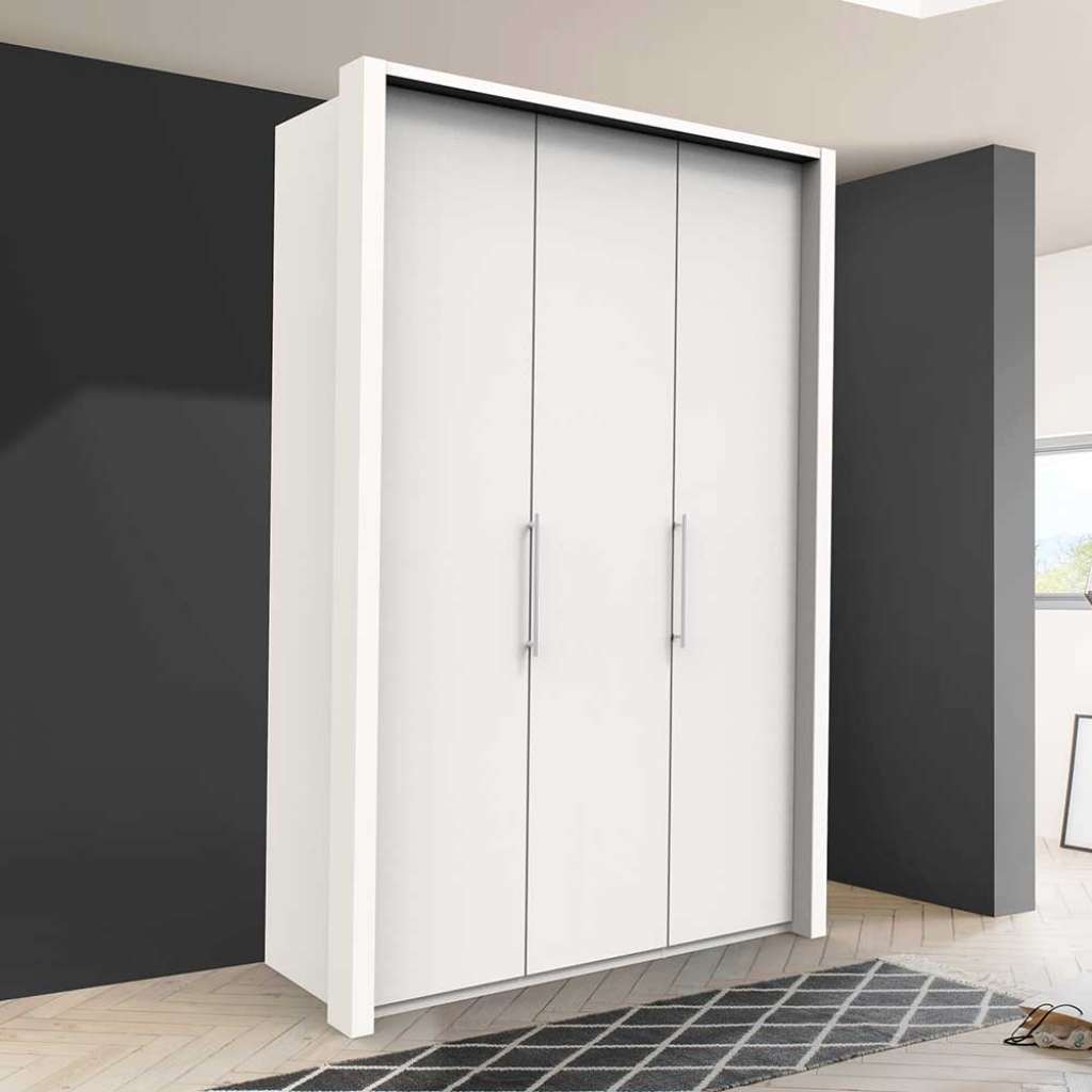 Kleiderschrank 58 cm tief Weiß