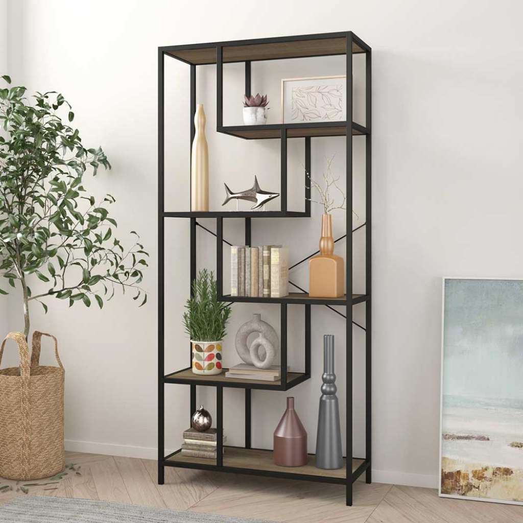 Design Regal aus Metall Industry und Loft Stil