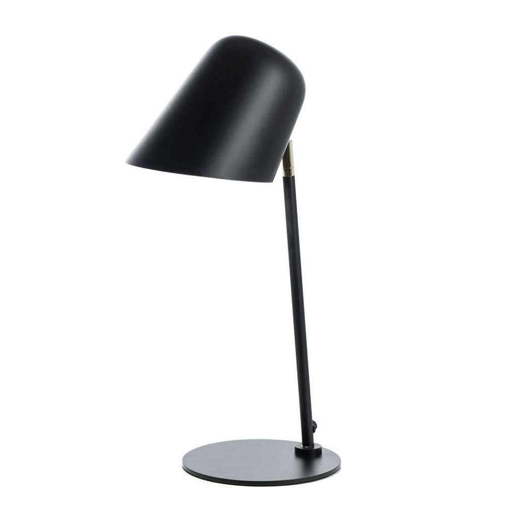 Tischleuchte in Schwarz 50 cm hoch
