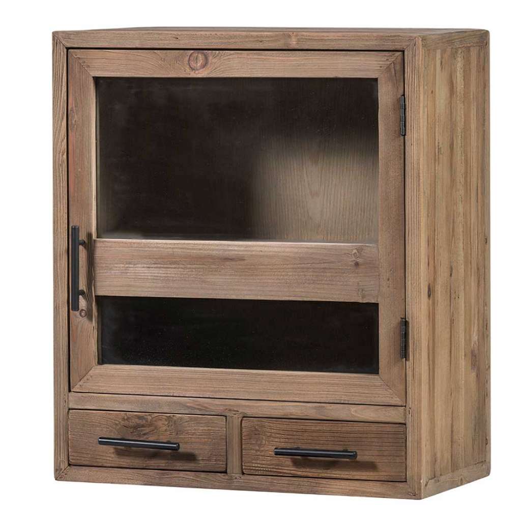 Oberschrank Küche eine Tür zwei Schubladen Vintage Look