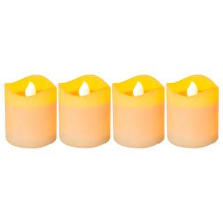 home24 LED-Solarkerze Teuilac (4er-Set)