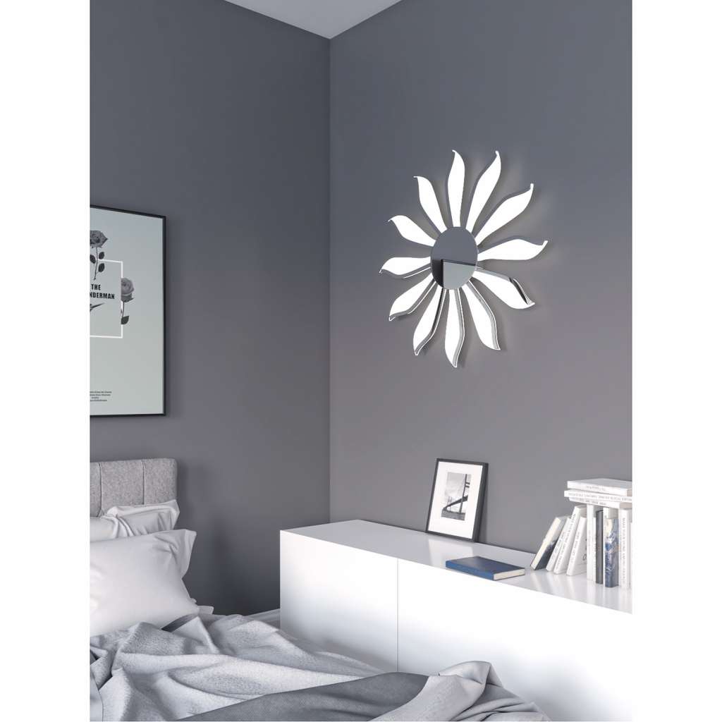 home24 LED-Deckenleuchte Suna