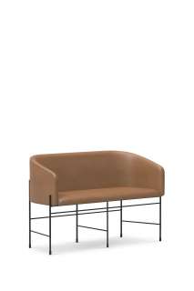 New Works - Covent Love Seater Bank - Shade Ochre 20291