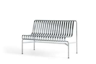 HAY - Palissade Dining Bench ohne Armlehne - galvanized