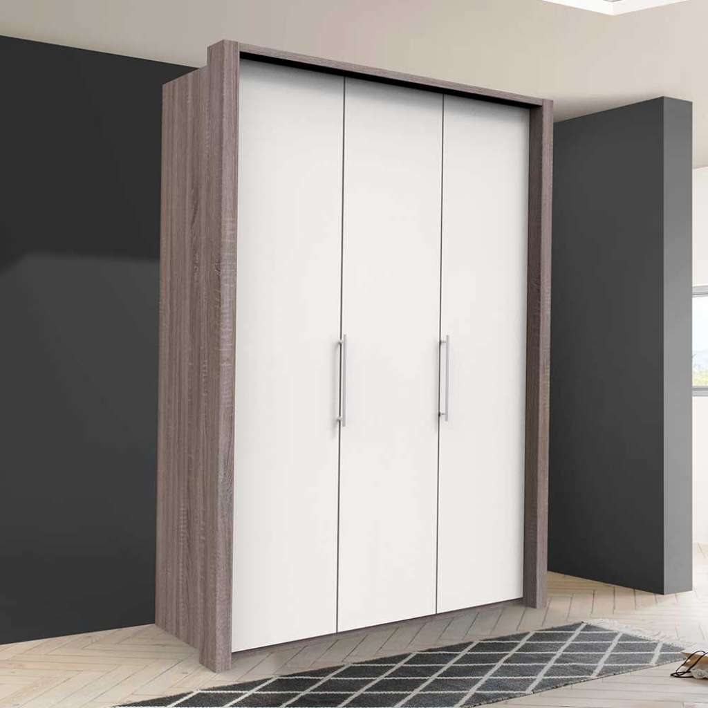 Kleiderschrank Jugendzimmer 2 türig Metallgriffen