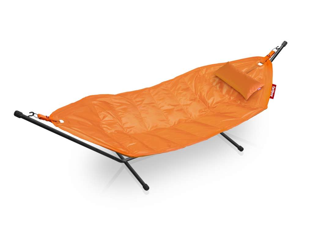 fatboy - Headdemock Hängematte inklusive Gestell & Nackenkissen - orange