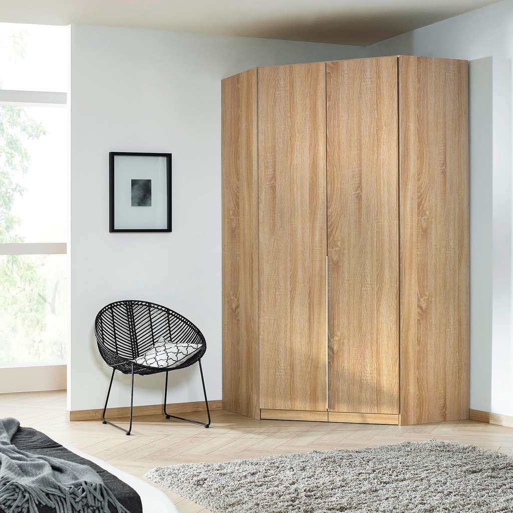home24 Drehtüren-Eckschrank Alabama I