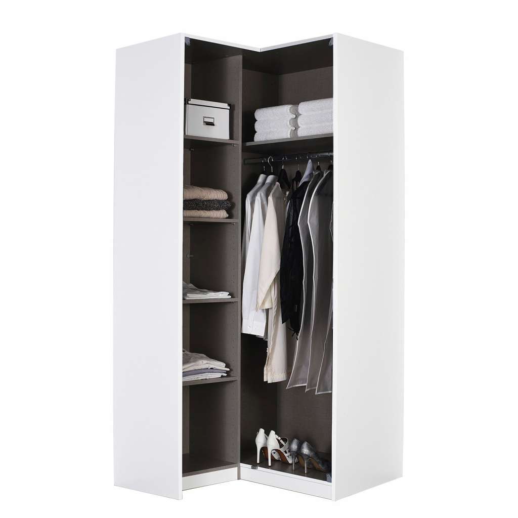 home24 Drehtüren-Eckschrank Alabama II