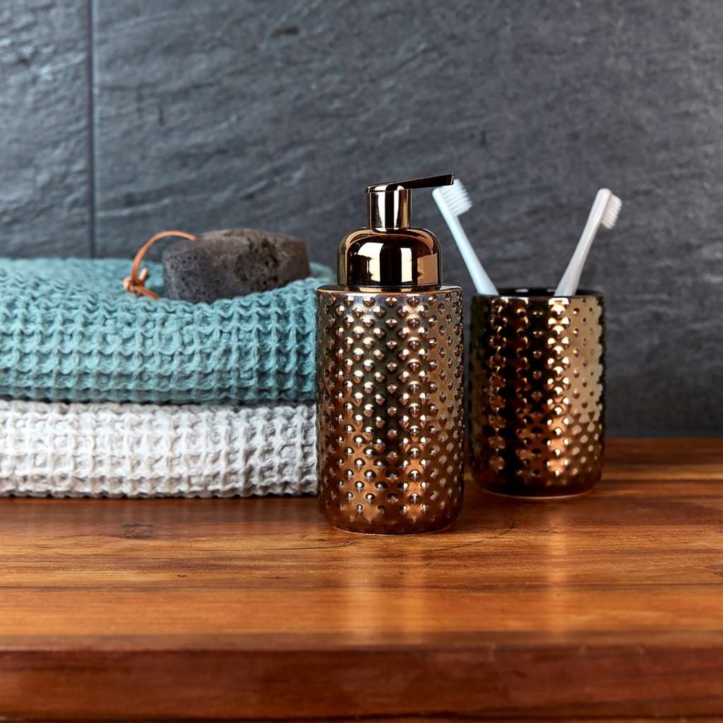 home24 Bad-Accessoire-Set Keo (3-teilig)