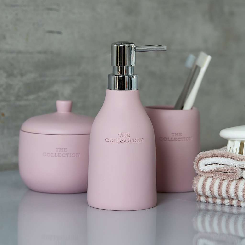 home24 Bad-Set The Collection Rosa (2-teilig)