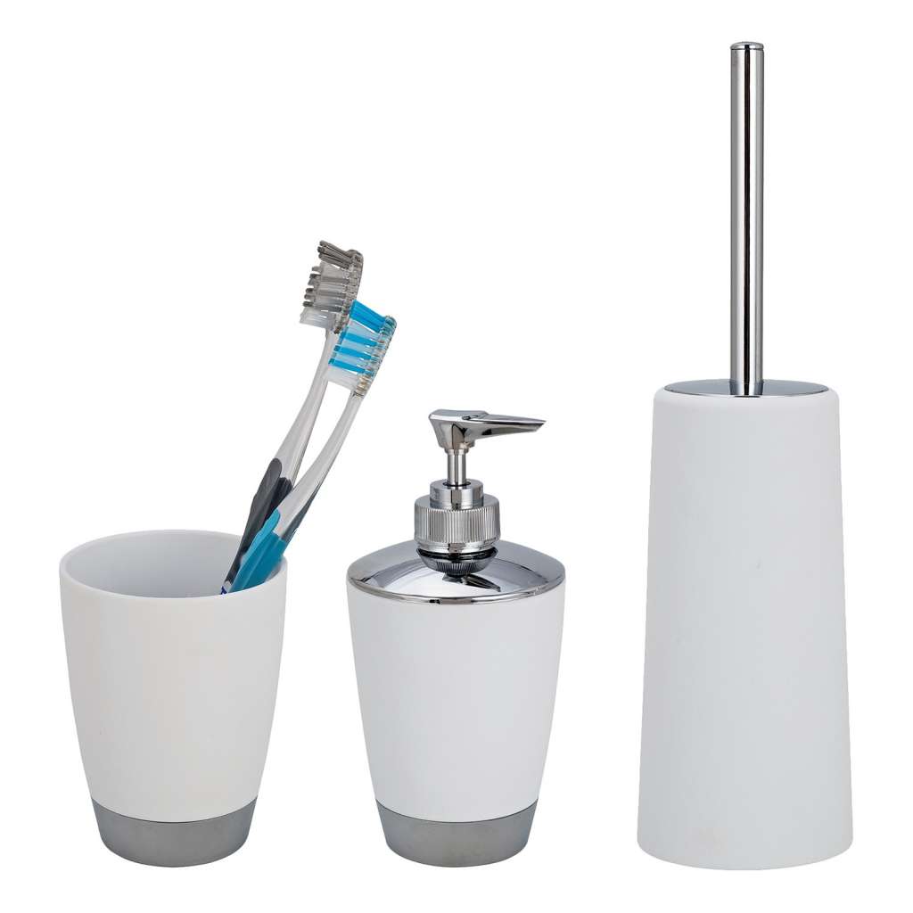home24 Bad-Accessoire-Set Vercell (3-teilig)