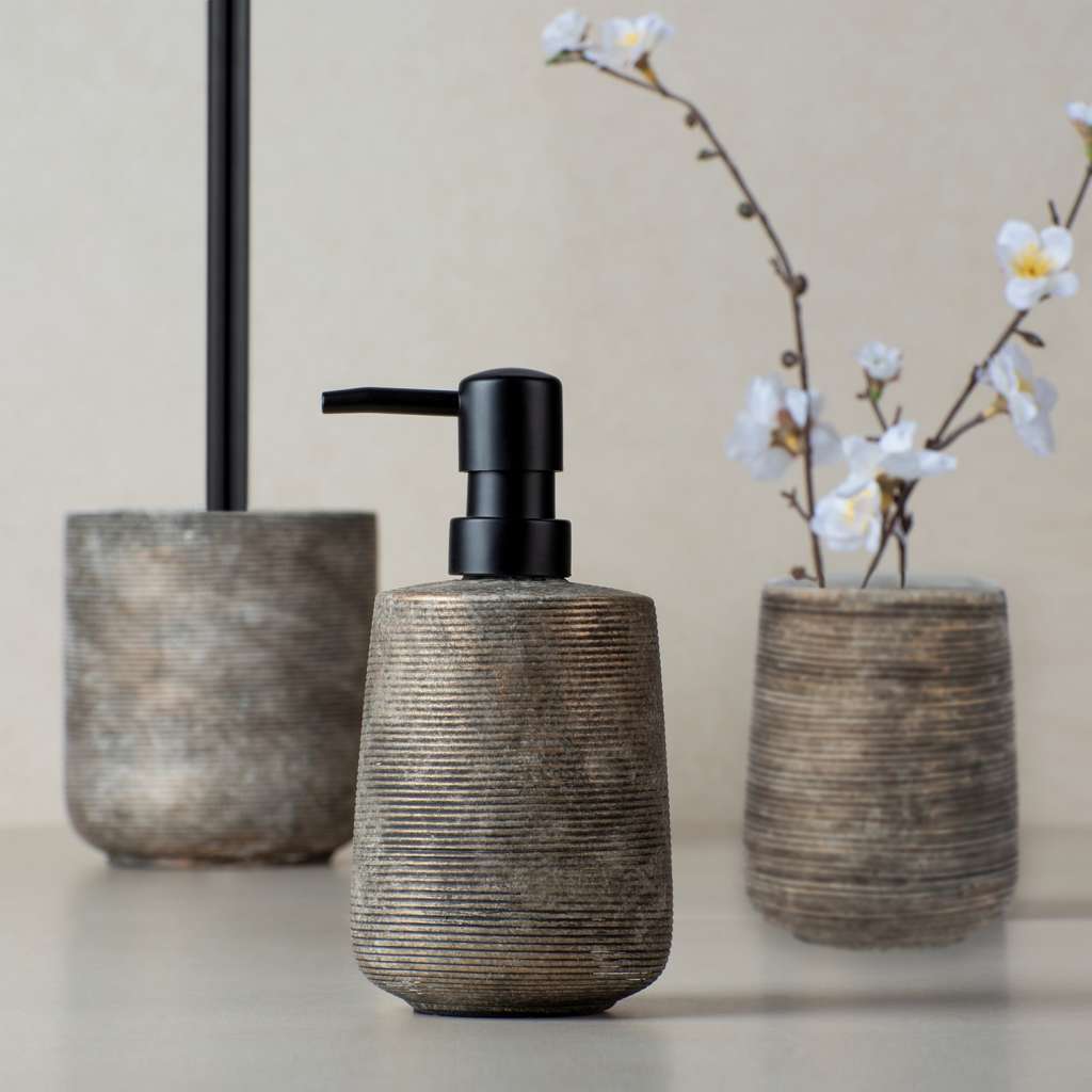 home24 Bad-Accessoire-Set Fedio (3-teilig)
