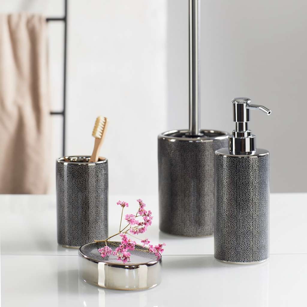 home24 Bad-Accessoire-Set Nuria (2-tlg.)