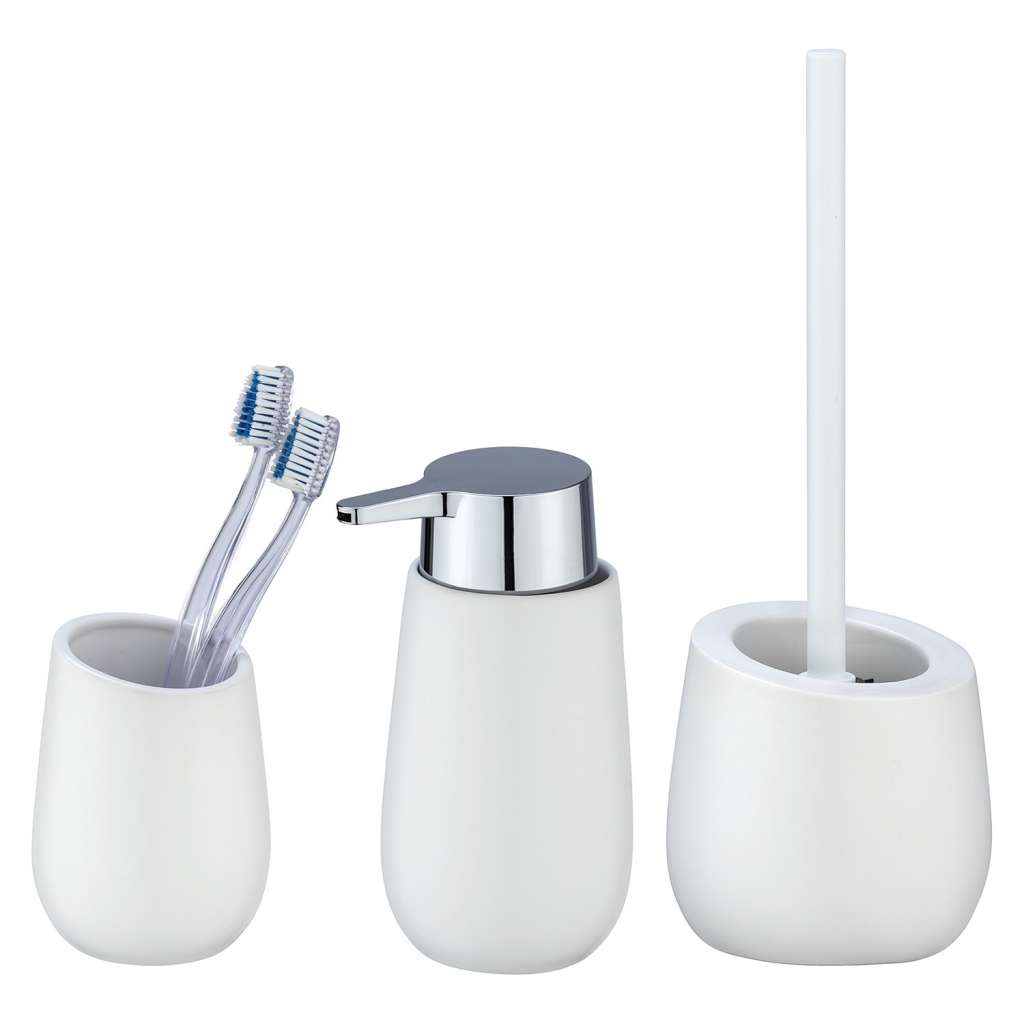 home24 Bad-Accessoire-Set Badi (3-teilig)