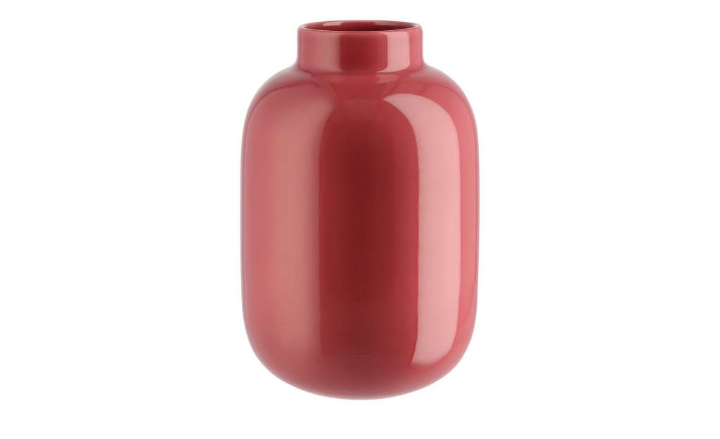 Vase ¦ rosa/pink ¦ Keramik Ø: 16 Dekoration > Vasen - Höffner