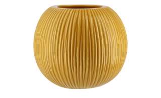 Vase ¦ gelb ¦ Keramik Ø: 15 Dekoration > Vasen - Höffner