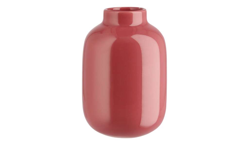 Vase ¦ rosa/pink ¦ Keramik Ø: 13 Dekoration > Vasen - Höffner