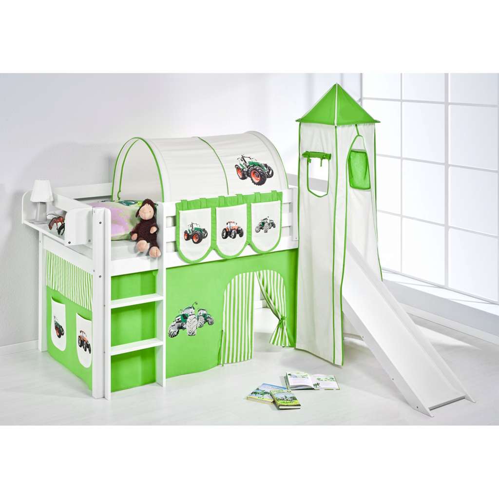 home24 Spielbett JELLE Trecker Grün